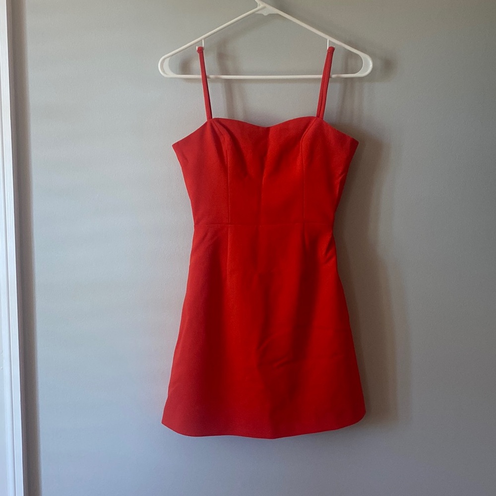 French Connection Whisper Women's Sweet Heart Sleeveless Mini Dress